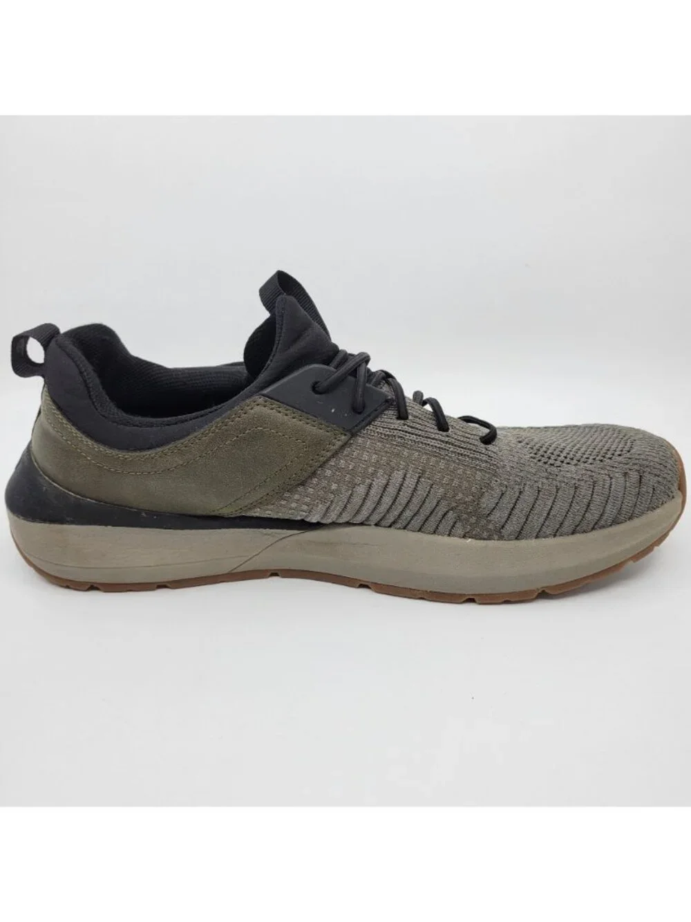 Skechers Men's Neville - Calhan Slip On Shoes Bungee Olive Green & Black Size 12